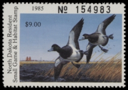 Picture of 1985 North Dakota Duck Stamp MNH VF