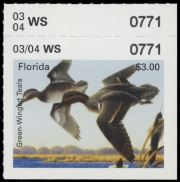 Picture of 2003 Florida Duck Stamp - Last of State MNH VF