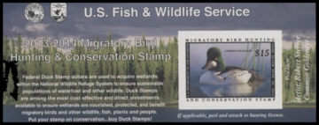 Picture of RW80A 2013 Duck Stamp  MNH F-VF