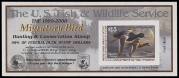 Picture of RW66A 1999 Duck Stamp  MNH F-VF
