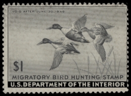 Picture of RW12 1945 Duck Stamp  Used F-VF