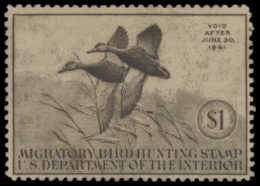 Picture of RW7 1940 Duck Stamp  Used F-VF