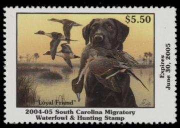 Picture of 2004 South Carolina Duck Stamp MNH VF