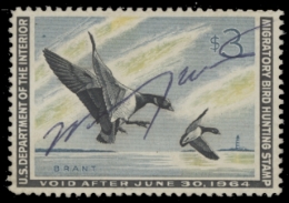 Picture of RW30 1963 Duck Stamp  Used F-VF
