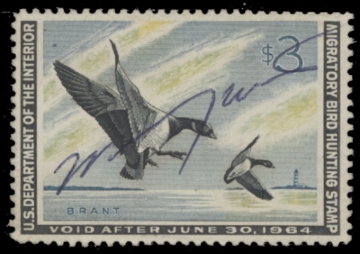 Picture of RW30 1963 Duck Stamp  Used F-VF