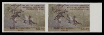 Picture of 1981 Arkansas Duck Stamp - First of State MNH VF
