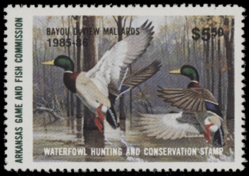 Picture of 1985 Arkansas Duck Stamp MNH VF
