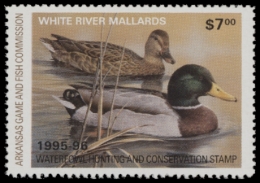 Picture of 1995 Arkansas Duck Stamp MNH VF