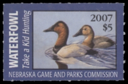 Picture of 2007 Nebraska Duck Stamp MNH VF