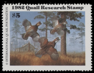 Picture of 1982 International Quail Federation Research MNH VF