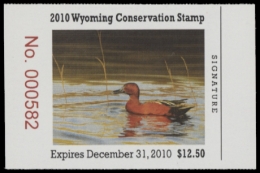 Picture of 2010 Wyoming Duck Stamp
