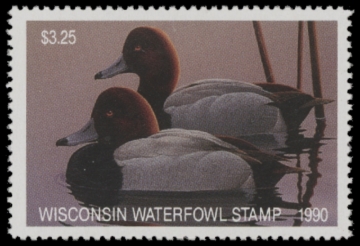 Picture of 1990 Wisconsin Duck Stamp