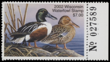 Picture of 2002 Wisconsin Duck Stamp