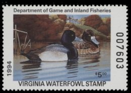 Picture of 1994 Virginia Duck Stamp