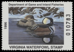 Picture of 1996 Virginia Duck Stamp
