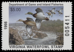 Picture of 1998 Virginia Duck Stamp