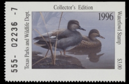 Picture of 1996 Texas Duck Stamp