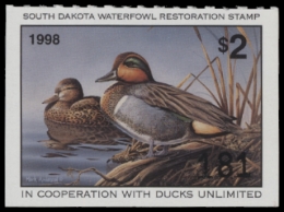 Picture of 1998 South Dakota Duck Stamp