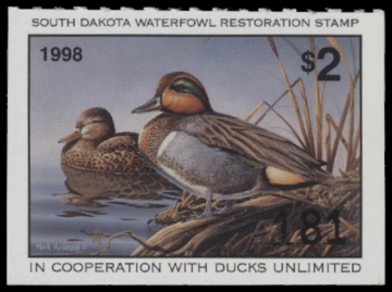 Picture of 1998 South Dakota Duck Stamp