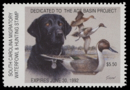 Picture of 1991 South Carolina Duck Stamp