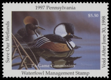 Picture of 1997 Pennsylvania Duck Stamp