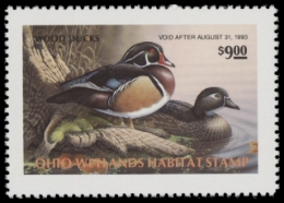 Picture of 1992 Ohio Duck Stamp