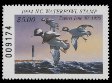 Picture of 1994 North Carolina Duck Stamp