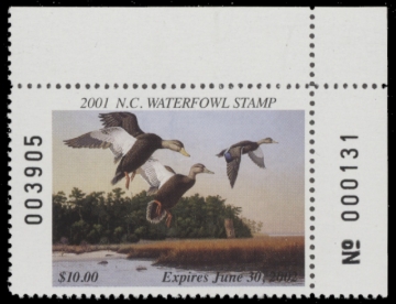 Picture of 2001 North Carolina Duck Stamp