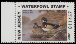 Picture of 2002 New Jersey Duck Stamp