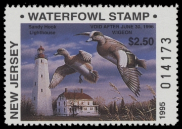 Picture of 1995 New Jersey Duck Stamp