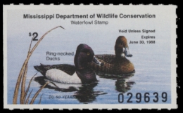 Picture of 1987 Mississippi Duck Stamp