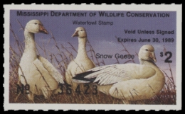Picture of 1988 Mississippi Duck Stamp