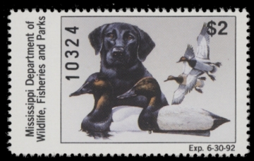 Picture of 1991 Mississippi Duck Stamp