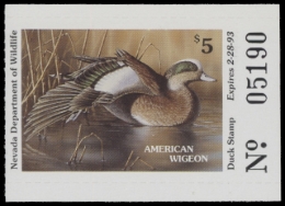 Picture of 1992 Nevada Duck Stamp