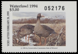 Picture of 1994 Missouri Duck Stamp
