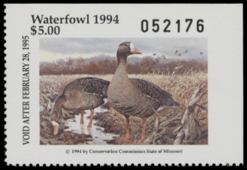 Picture of 1994 Missouri Duck Stamp