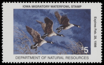 Picture of 1997 Iowa Duck Stamp MNH VF