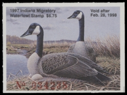Picture of 1997 Indiana Duck Stamp