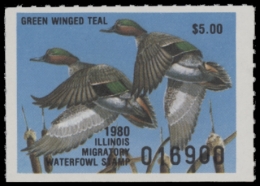 Picture of 1980 Illinois Duck Stamp