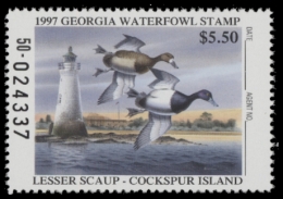 Picture of 1997 Georgia Duck Stamp