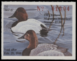 Picture of 1987 Indiana Duck Stamp