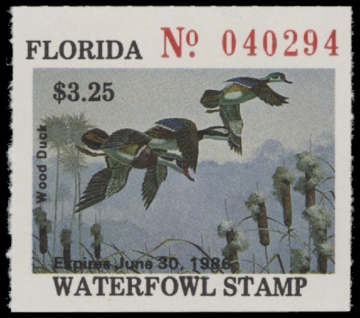 Picture of 1985 Florida Duck Stamp