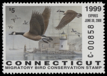 Picture of 1999 Connecticut Duck Stamp