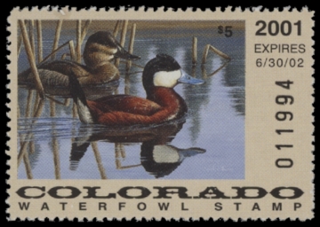 Picture of 2001 Colorado Duck Stamp