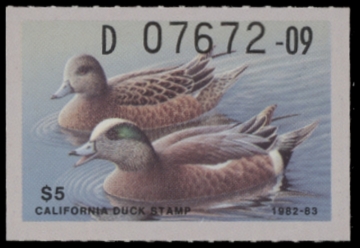 Picture of 1982 California Duck Stamp