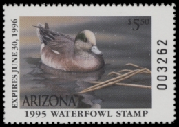 Picture of 1995 Arizona Duck Stamp