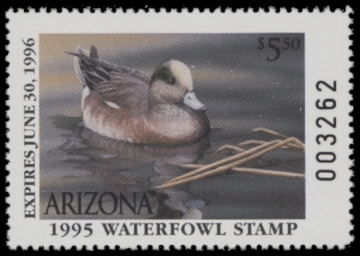 Picture of 1995 Arizona Duck Stamp