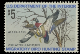 Picture of RW41 1974 Duck Stamp. MLH F-VF 