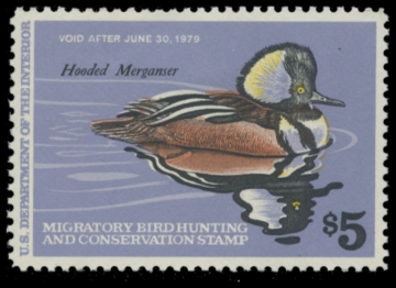 Picture of RW45 1978 Duck Stamp. MLH. F-VF 
