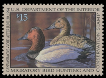 Picture of RW60 1993 Duck Stamp. MNH. VF 